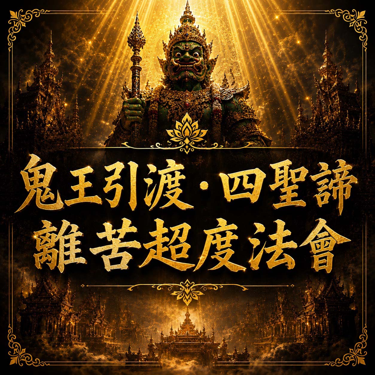 開運NOW-鬼王引渡・四聖諦離苦超渡法會＿