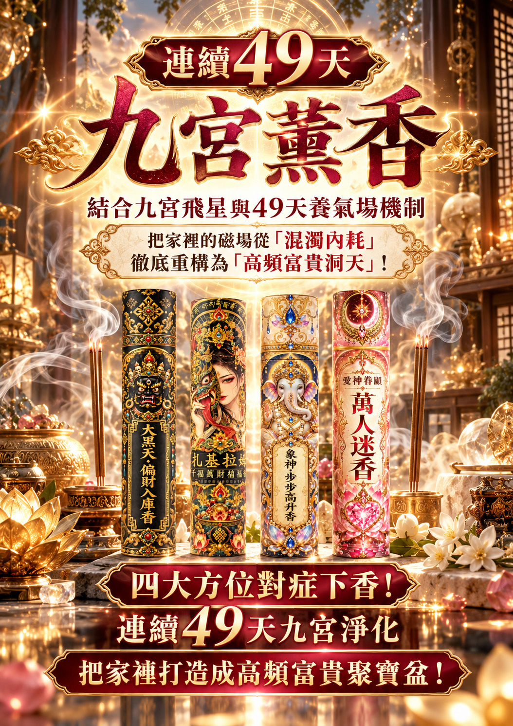泰幸福-【好運香隨】愛神眷顧・萬人迷香(預購) 產品說明