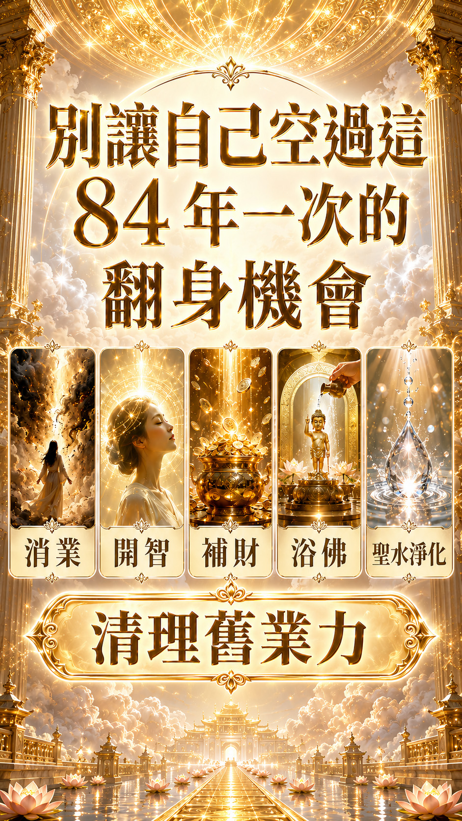 泰幸福-【天赦日翻身大禮包】快速翻身組 產品說明