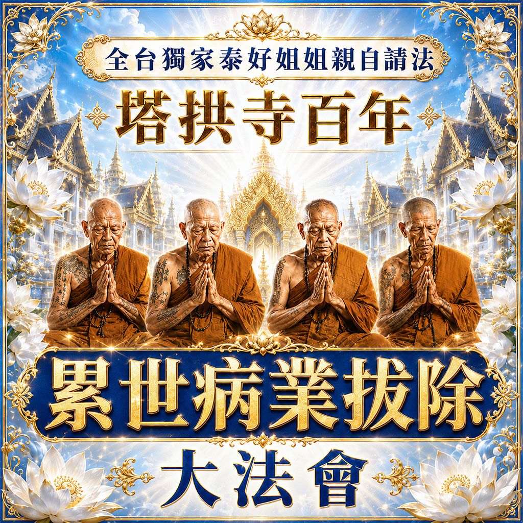 泰幸福-【塔拱寺百年】累世病業拔除大法會