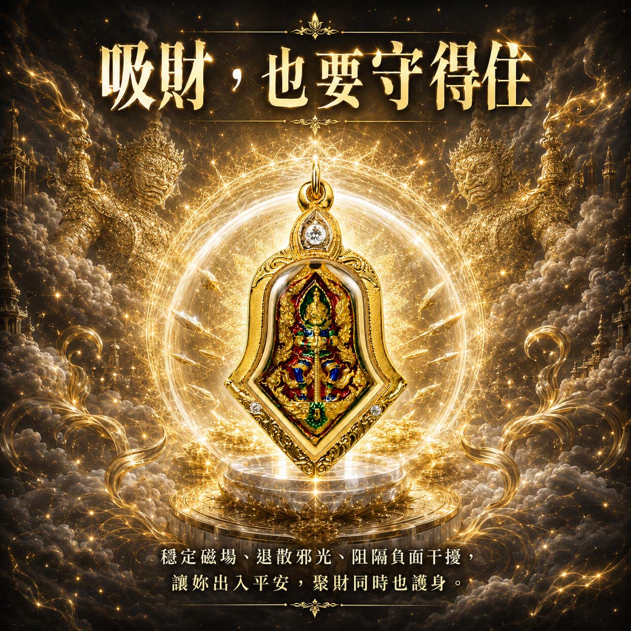 開運NOW-雄兵納富・吸金鬼王佛牌