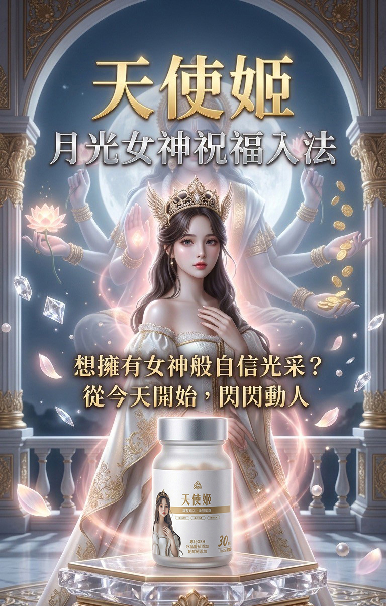 【天使姬．亮白透亮】女神配方▲煥發美肌