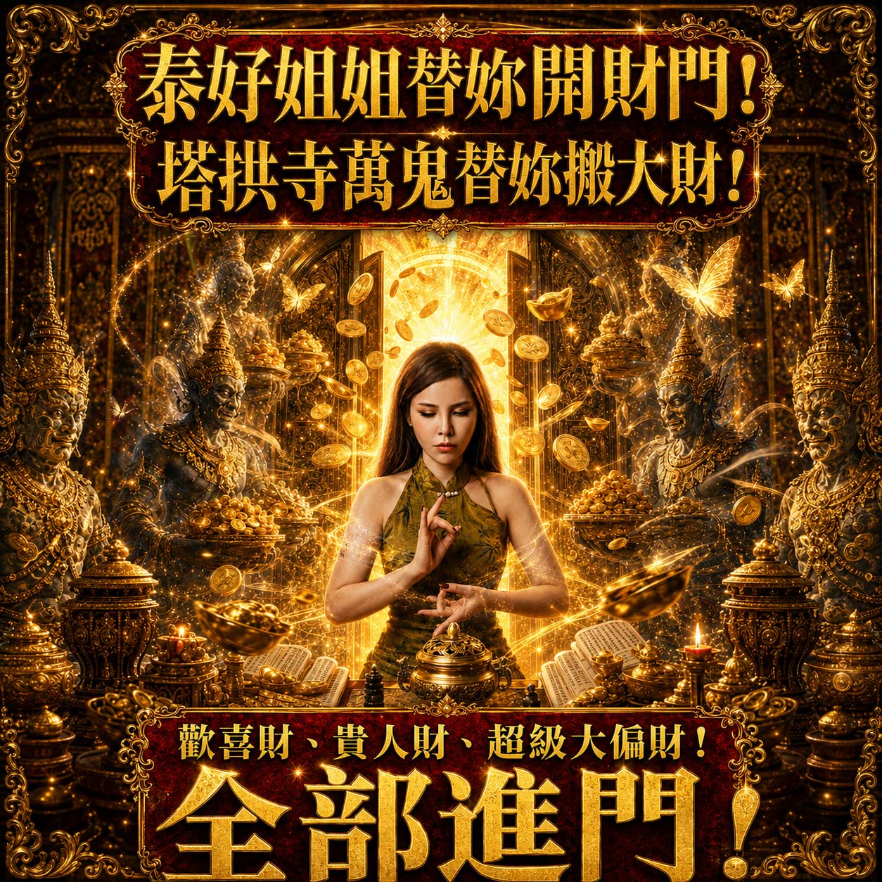 開運NOW-【萬鬼納富】事事如意・萬金入庫組