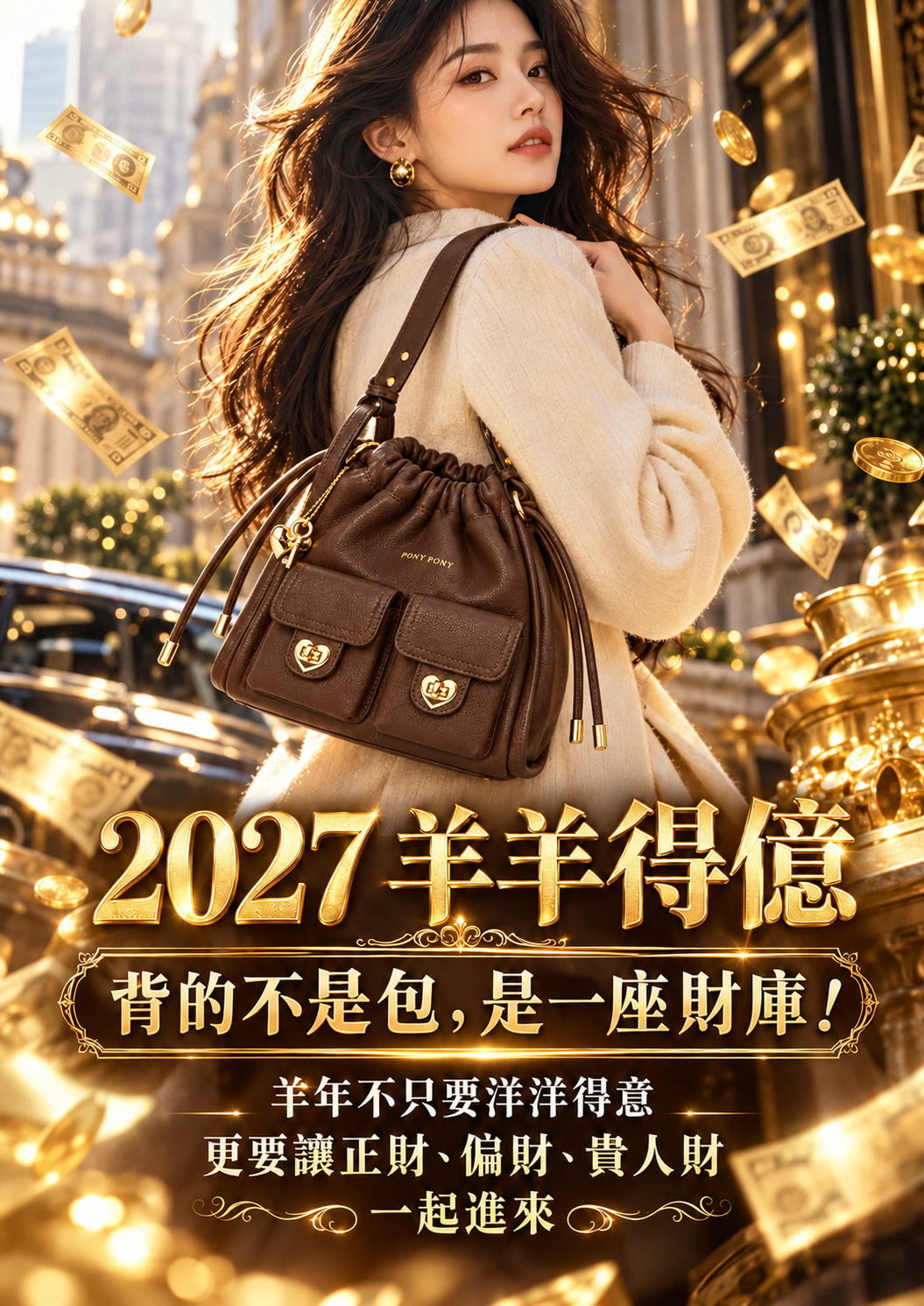 開運NOW-2027羊羊得億・財庫包(預購) 產品說明
