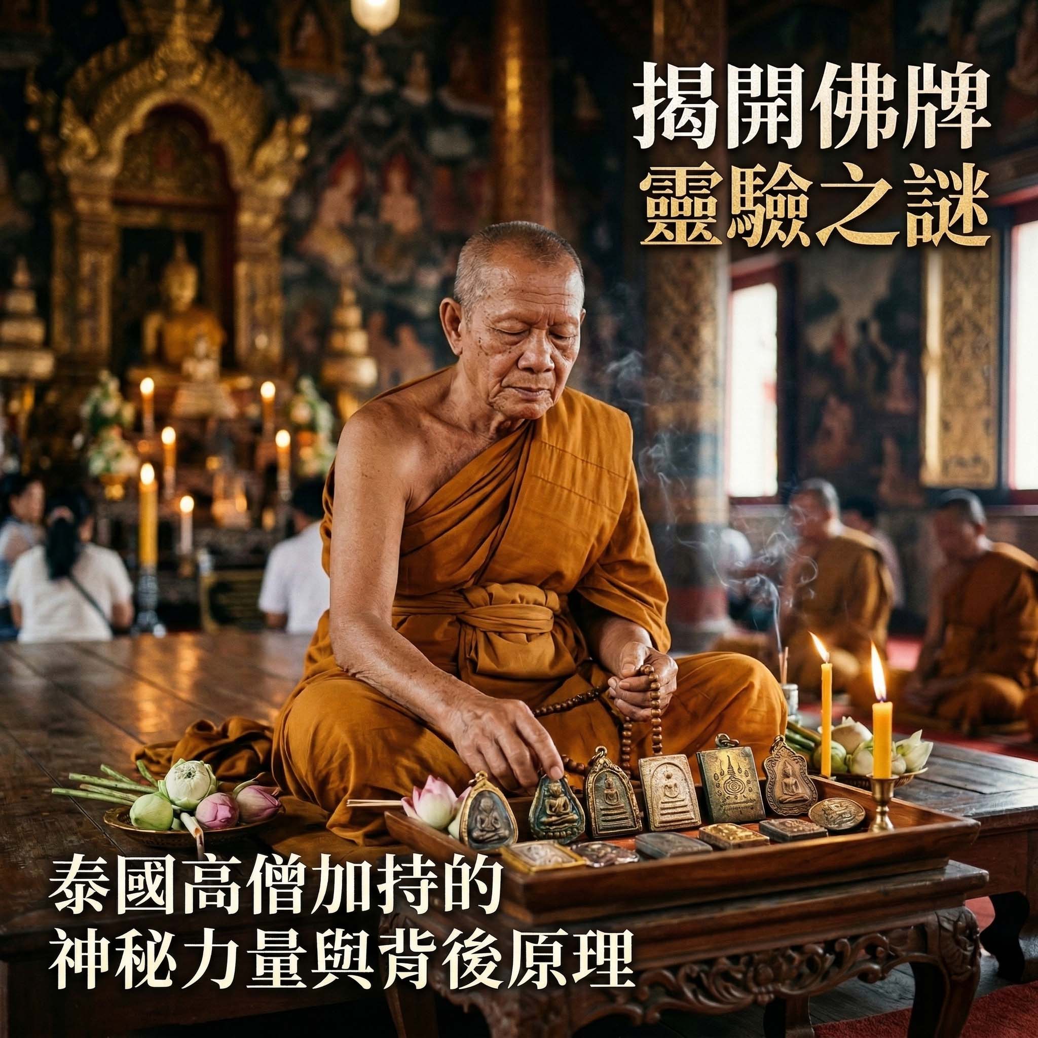 【泰好學】為什麼佛牌會靈驗？揭開泰國高僧加持的神秘力量與背後原理