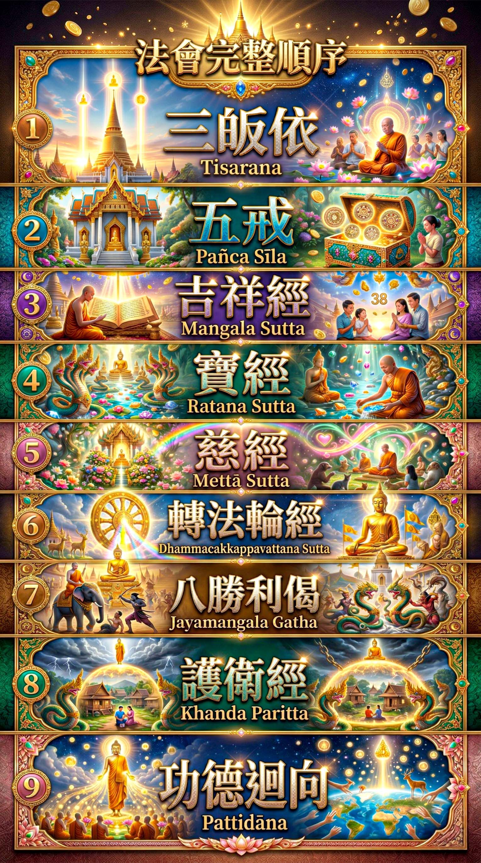 大辣天后宮-《108種無上功德法會》至尊王炸版_送玉佛佛牌 產品說明