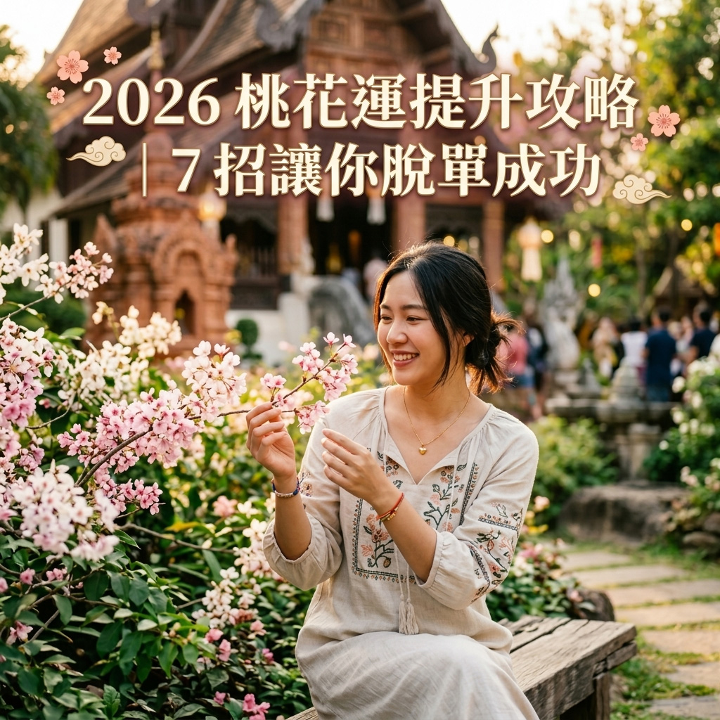【泰好運】2026 桃花運提升攻略｜7 招讓你脫單成功【完整懶人包】