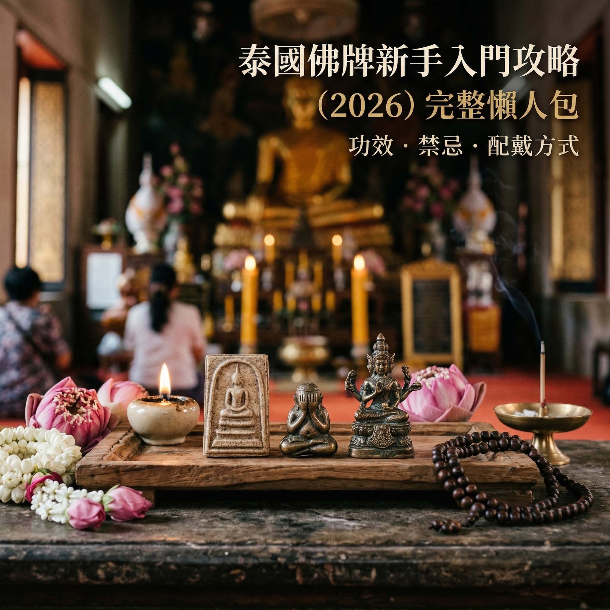 【泰好學】泰國佛牌新手入門攻略：功效、禁忌、配戴方式完整懶人包（2026）