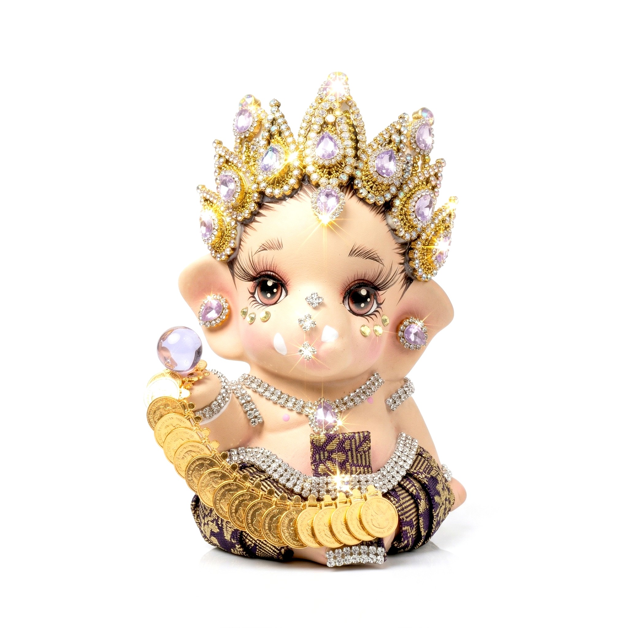 大辣天后宮-《無限智慧》限量版象神供奉尊（紫）