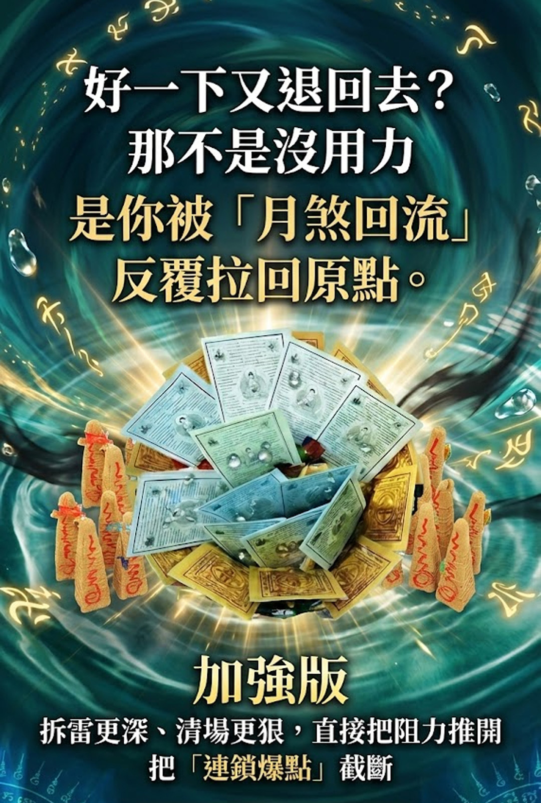 【神姬靈力】月煞化解轉運術(含60顆頂級煙供食子)