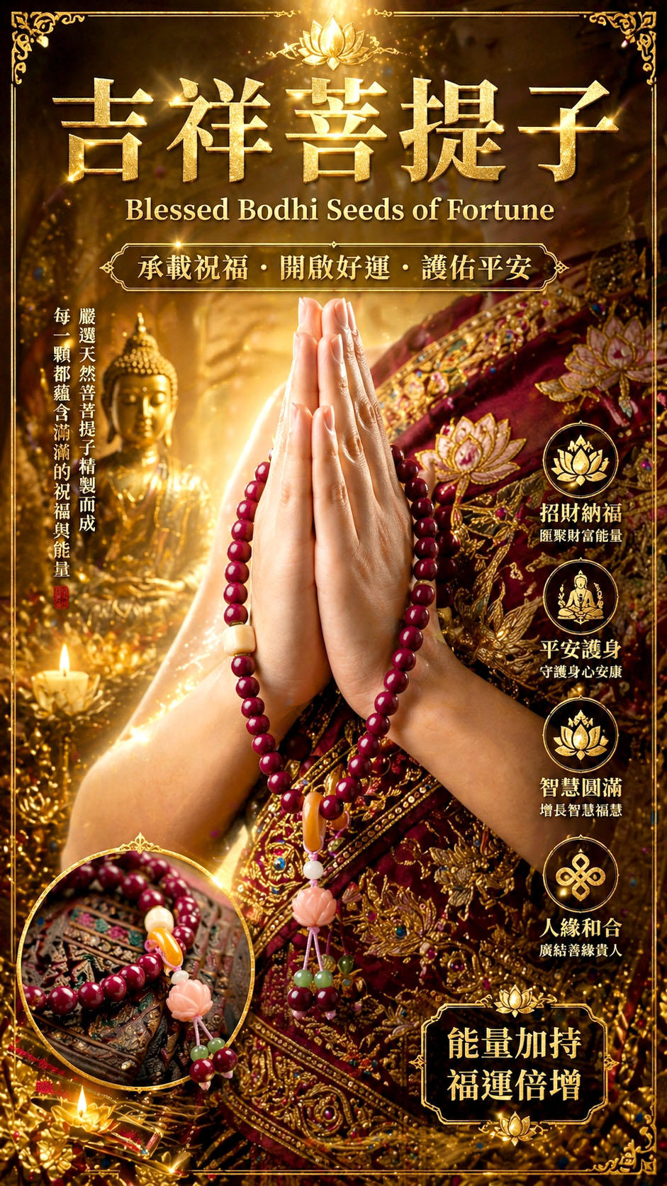 開運NOW-【限時優惠】吉祥菩提子 產品說明