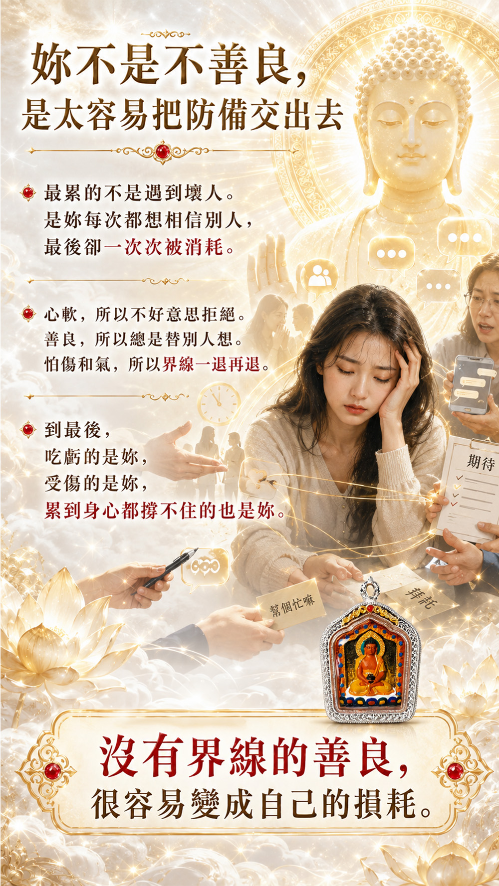 【開運珍藏】阿彌陀佛守護佛牌-預購
