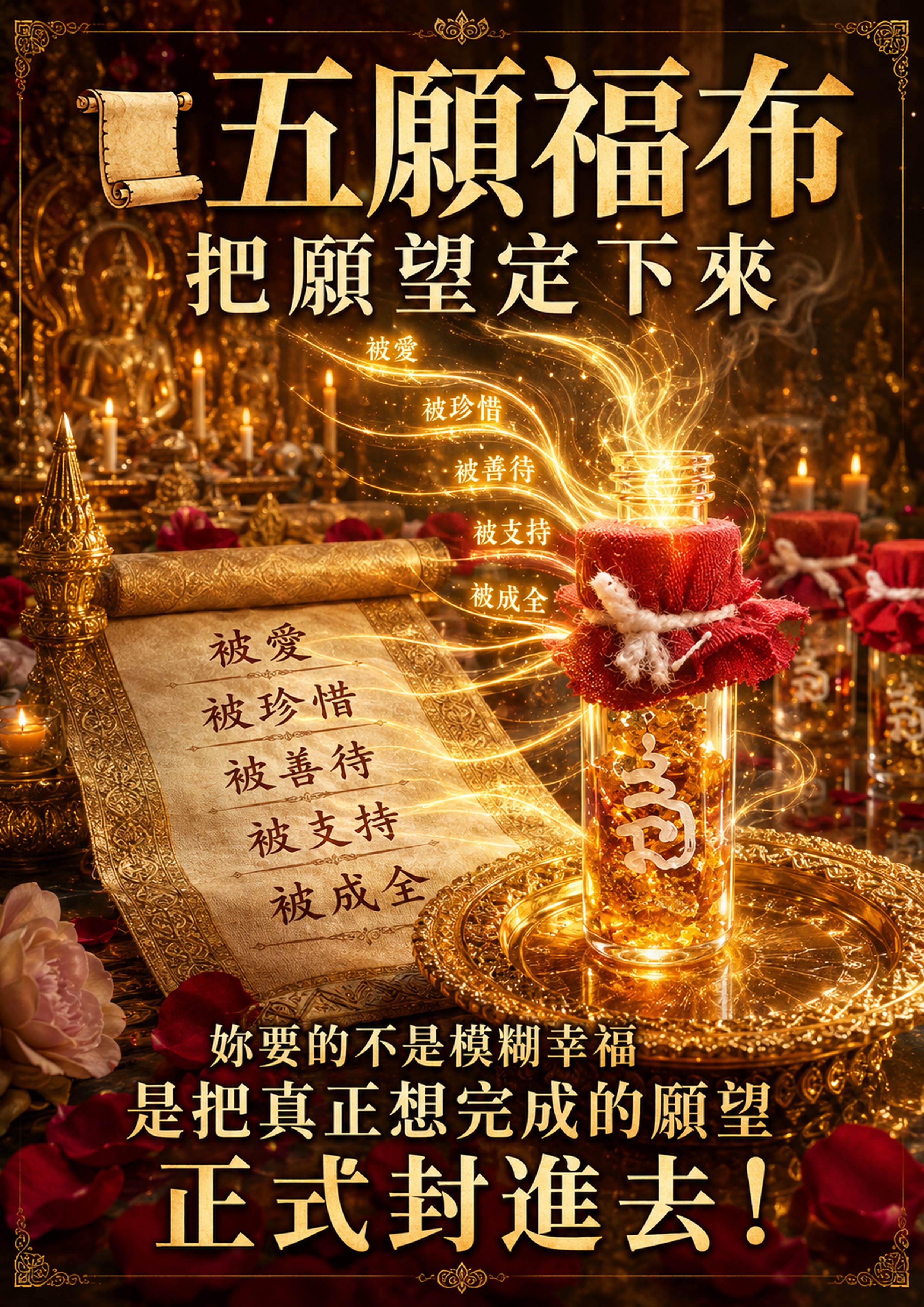 泰幸福-【愛神聖誕】愛神降臨・成願寶瓶 產品說明