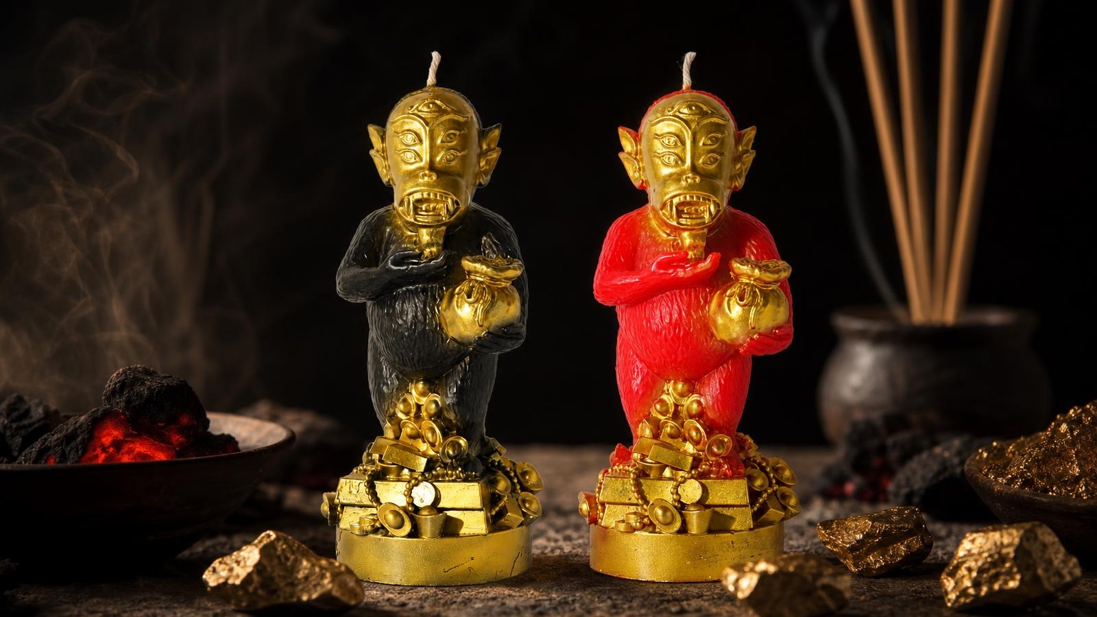 為什麼泰國人拜一隻吃木炭排黃金的怪獸?五眼四耳傳說與象徵解析 文章配圖 3