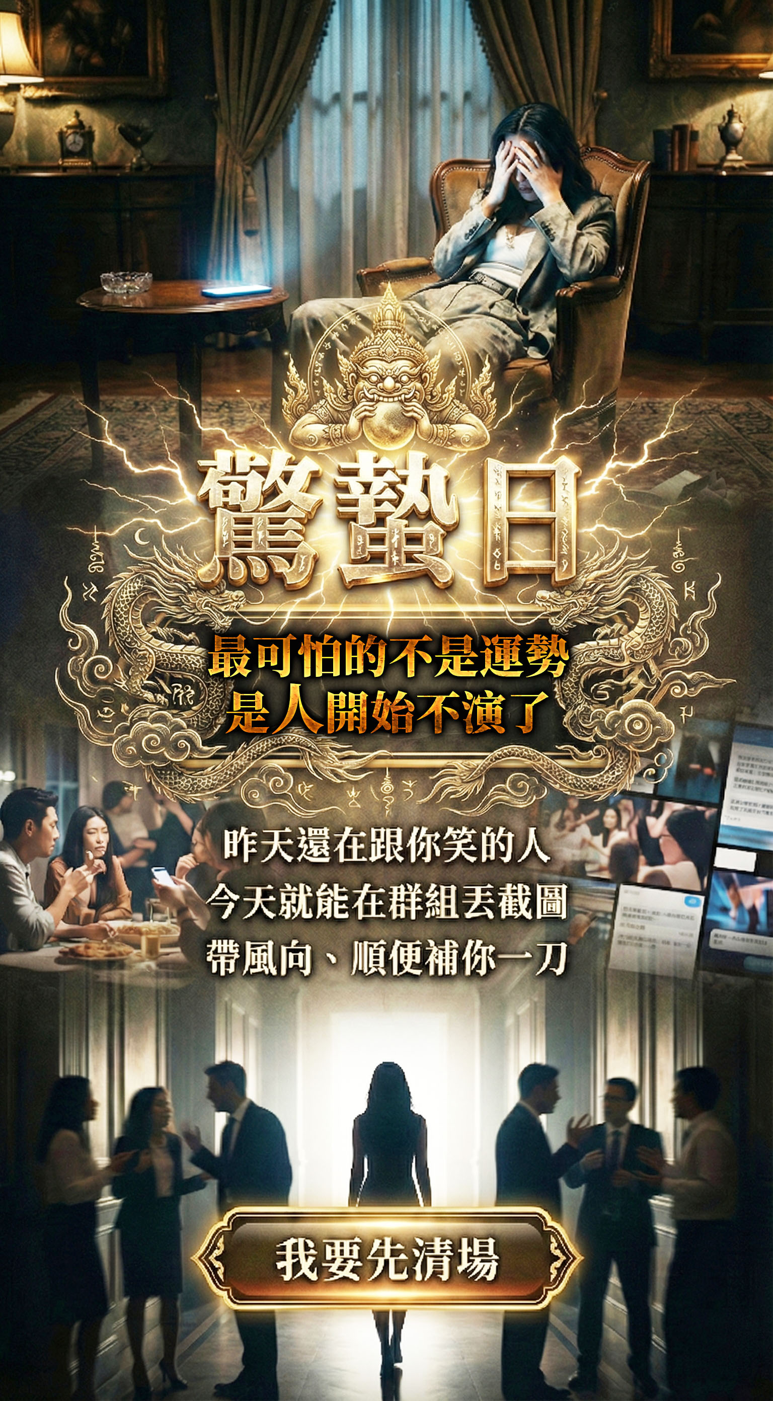 大辣天后宮-【驚蟄打小人限定】滅魔刀 X 拉胡天神除厄運法門 產品說明