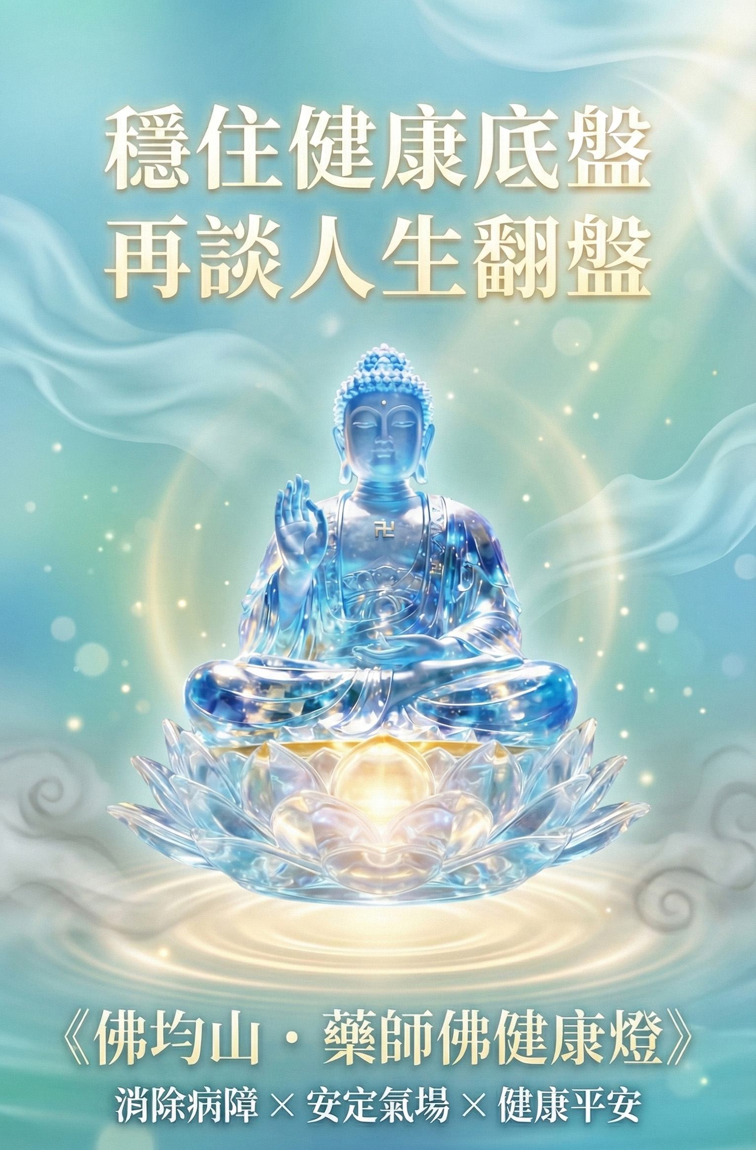 【2026點亮一整年】佛均山點燈 💡 藥師佛健康燈