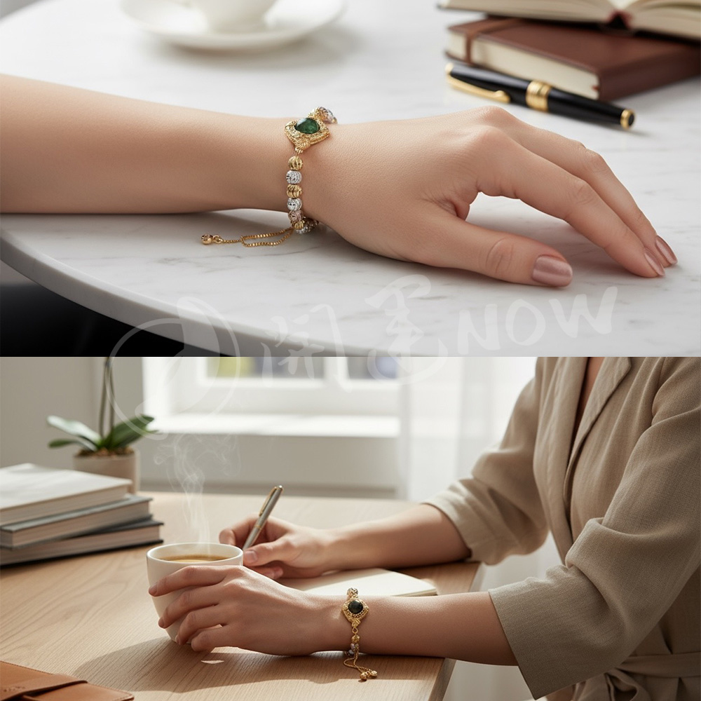 開運NOW- 四面神無限升運石來運轉手鏈 產品說明