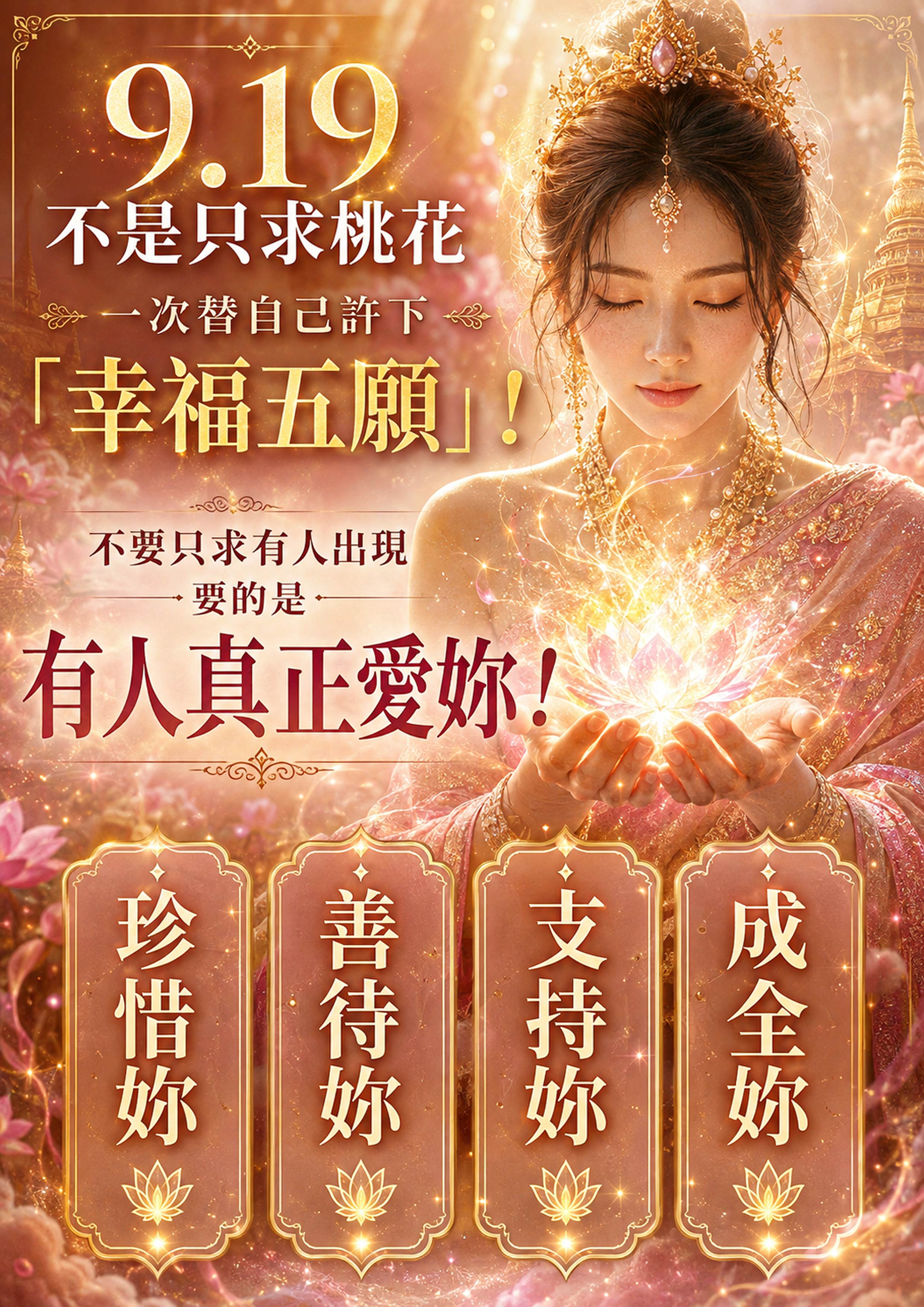 泰幸福-【愛神聖誕】幸福愛情重生日法會VIP 產品說明