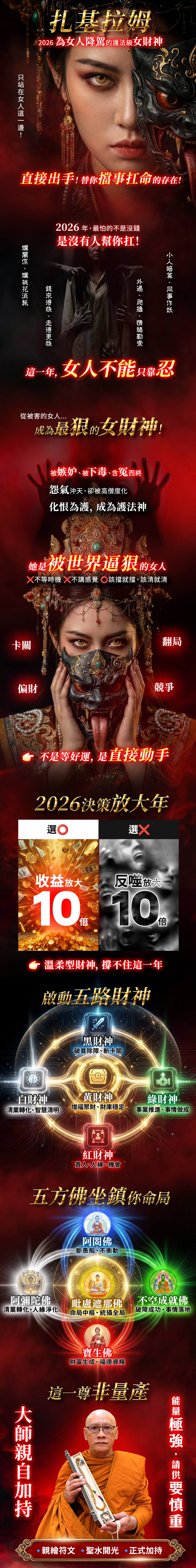 開運NOW-扎基拉姆・福運護持尊 產品說明