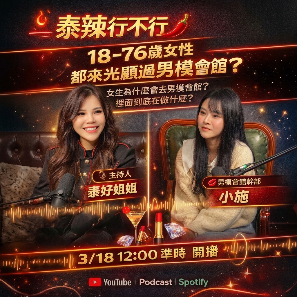 【泰辣行不行🌶️】男模會館到底在紅什麼？什麼命盤適合當男模？泰好姐姐公開3種命格
