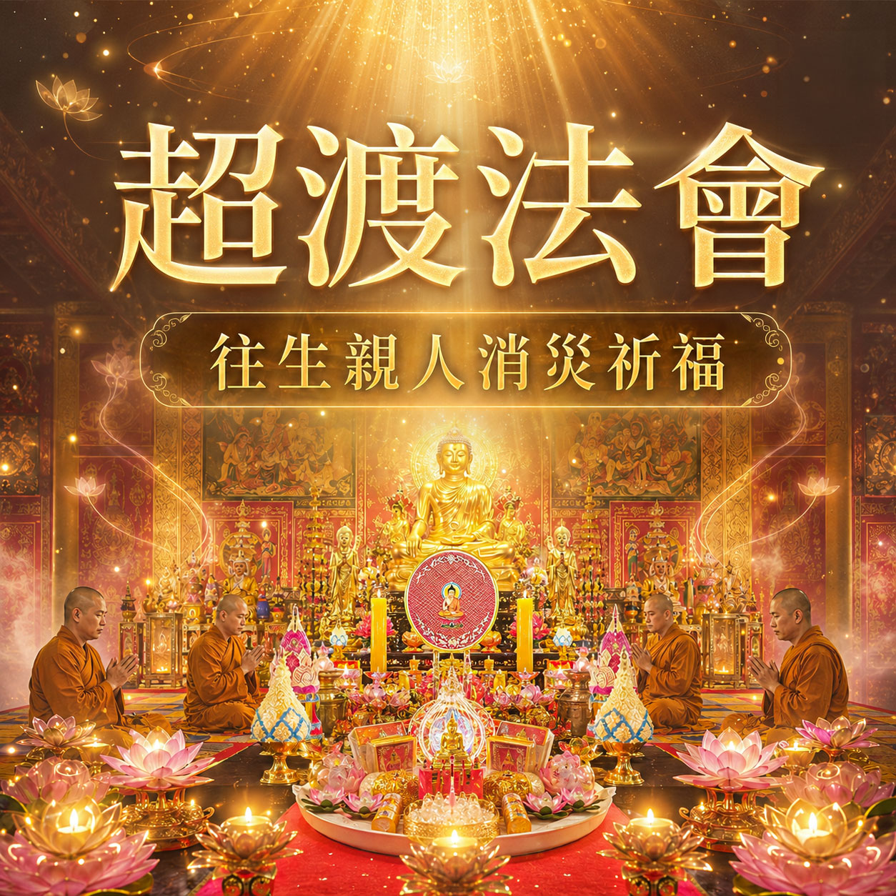 開運NOW-往生親人消災祈福超渡法會