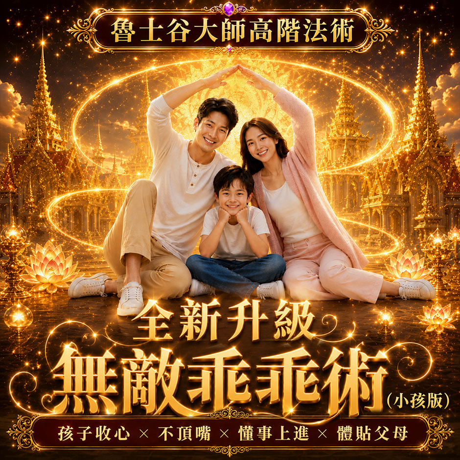 開運NOW-【全新升級】無敵乖乖術（小孩版）_
