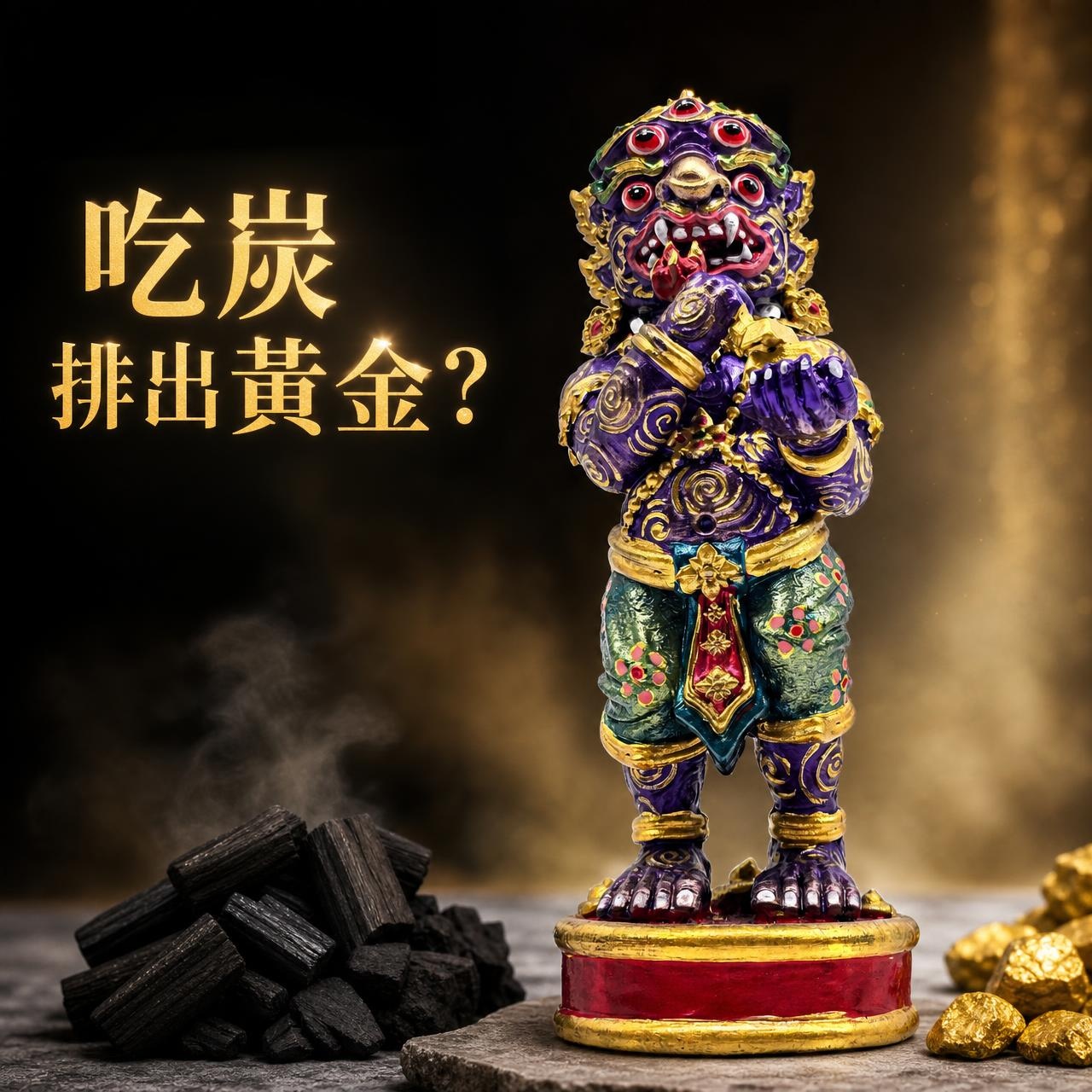 為什麼泰國人拜一隻吃木炭排黃金的怪獸？五眼四耳傳說與象徵解析