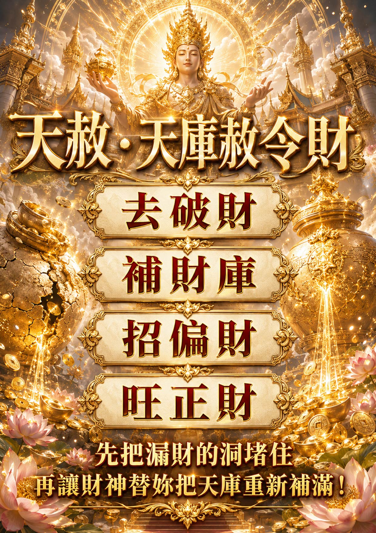開運NOW-【天赦・天庫赦令財】 產品說明