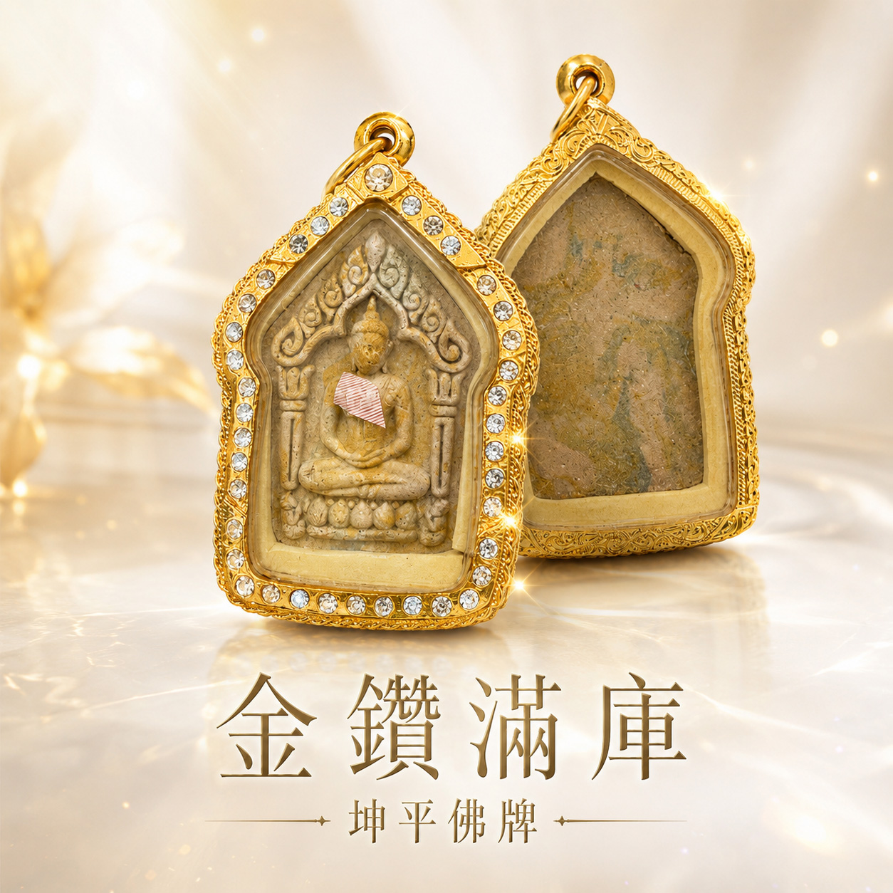 開運NOW-金鑽滿庫坤平佛牌