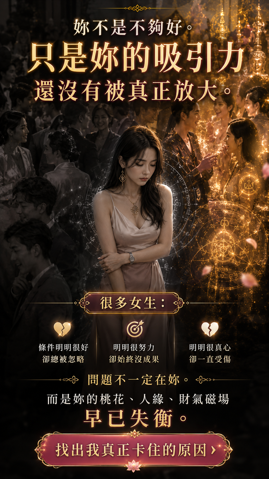 開運NOW-泰神姬金桃花判讀套組 產品說明