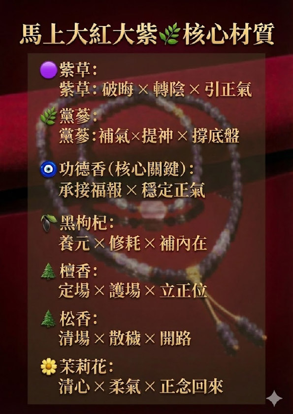 開運NOW-【斷業跨年】馬上大紅大紫 （念珠） 產品說明