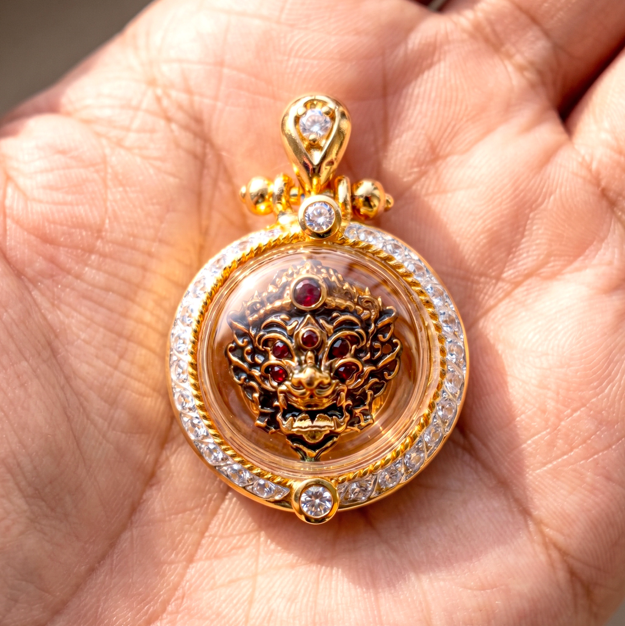 泰幸福-【五眼四耳】五路八方鴻運吸財＆橫財入庫佛牌送鍊子＿