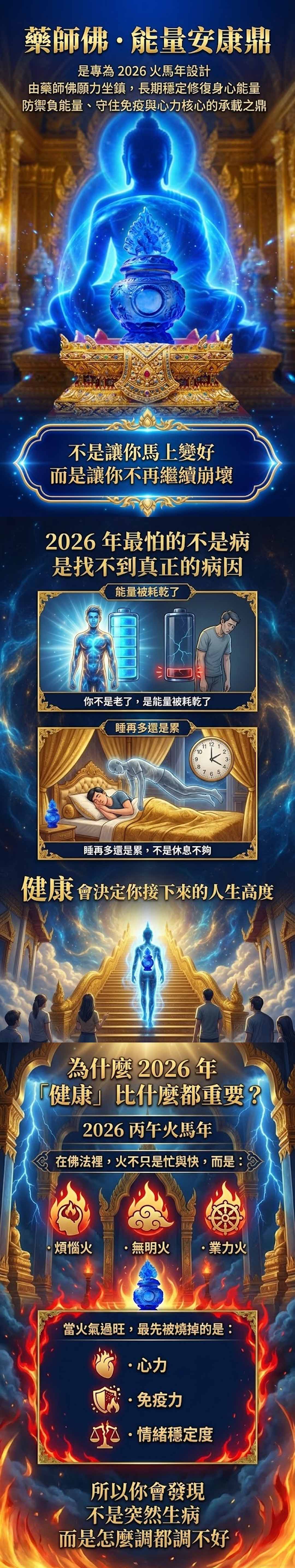 開運NOW-三鼎鎮運・人生全守護套組 產品說明