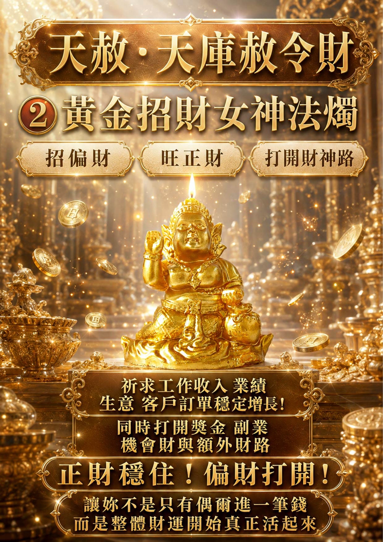 開運NOW-【天赦・天庫赦令財】 產品說明