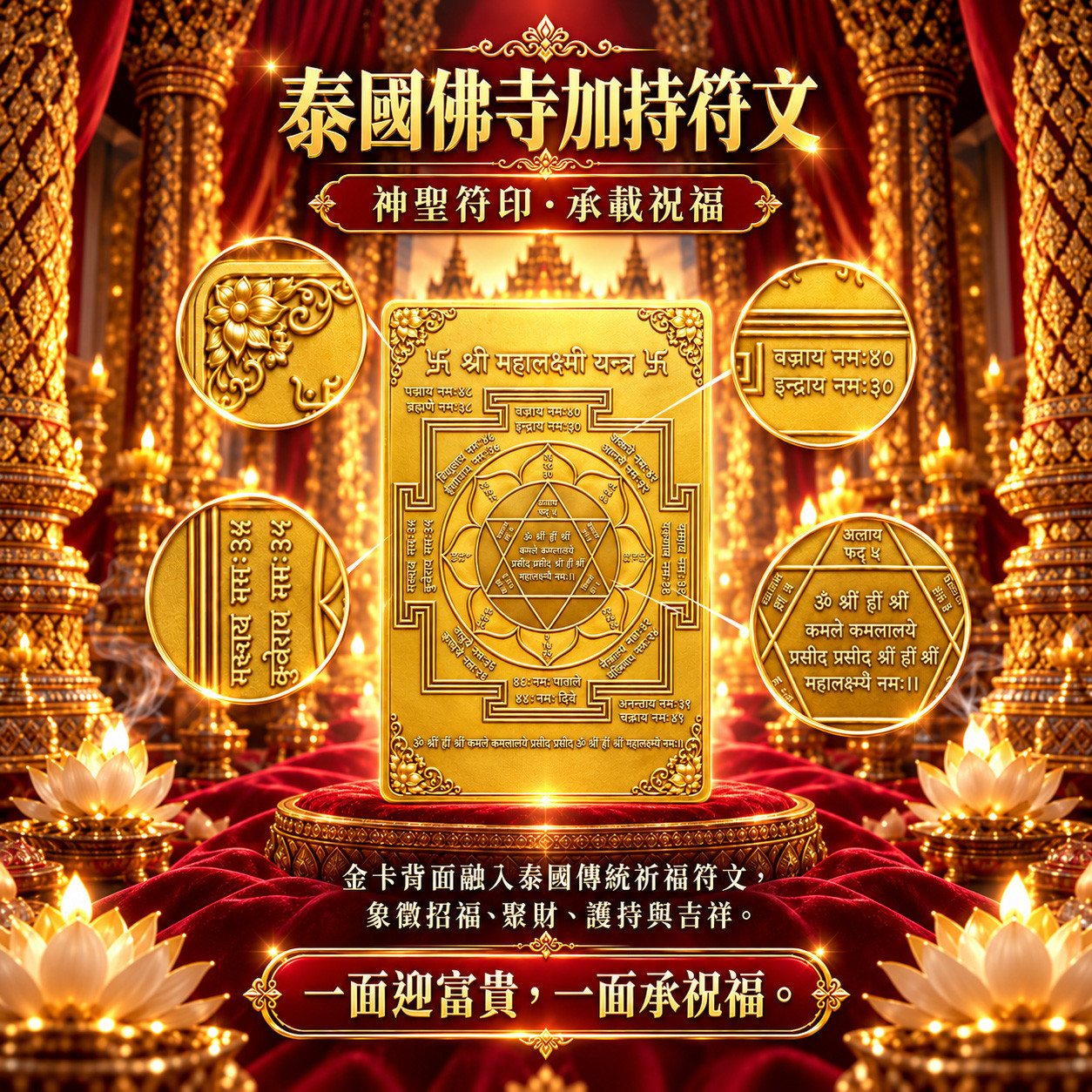 開運NOW-2027九面富貴佛金卡-預購