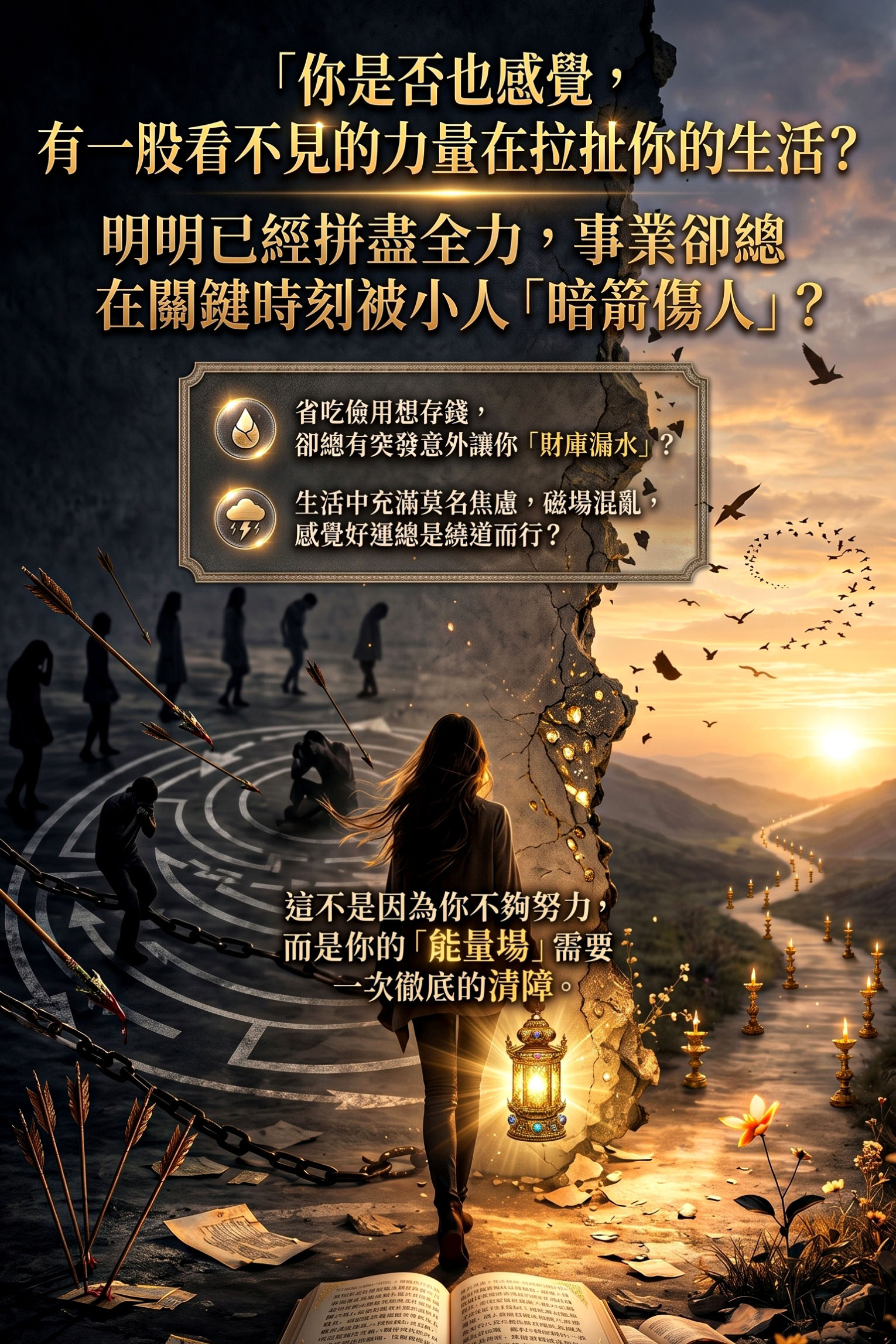 【魯士谷大師】黃金掩面佛蠟燭