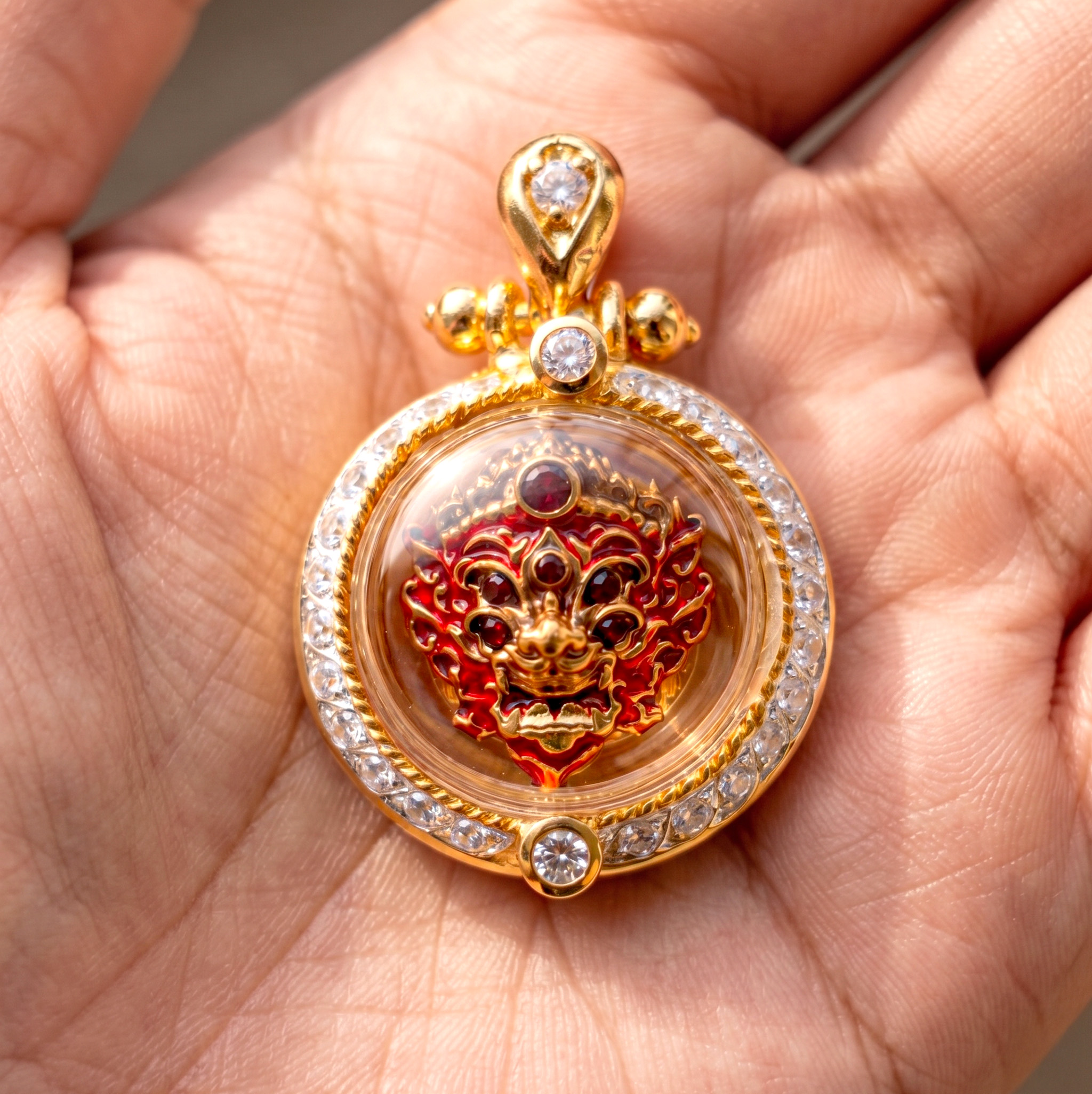 泰幸福-【五眼四耳】五路八方鴻運吸財＆橫財入庫佛牌送鍊子＿