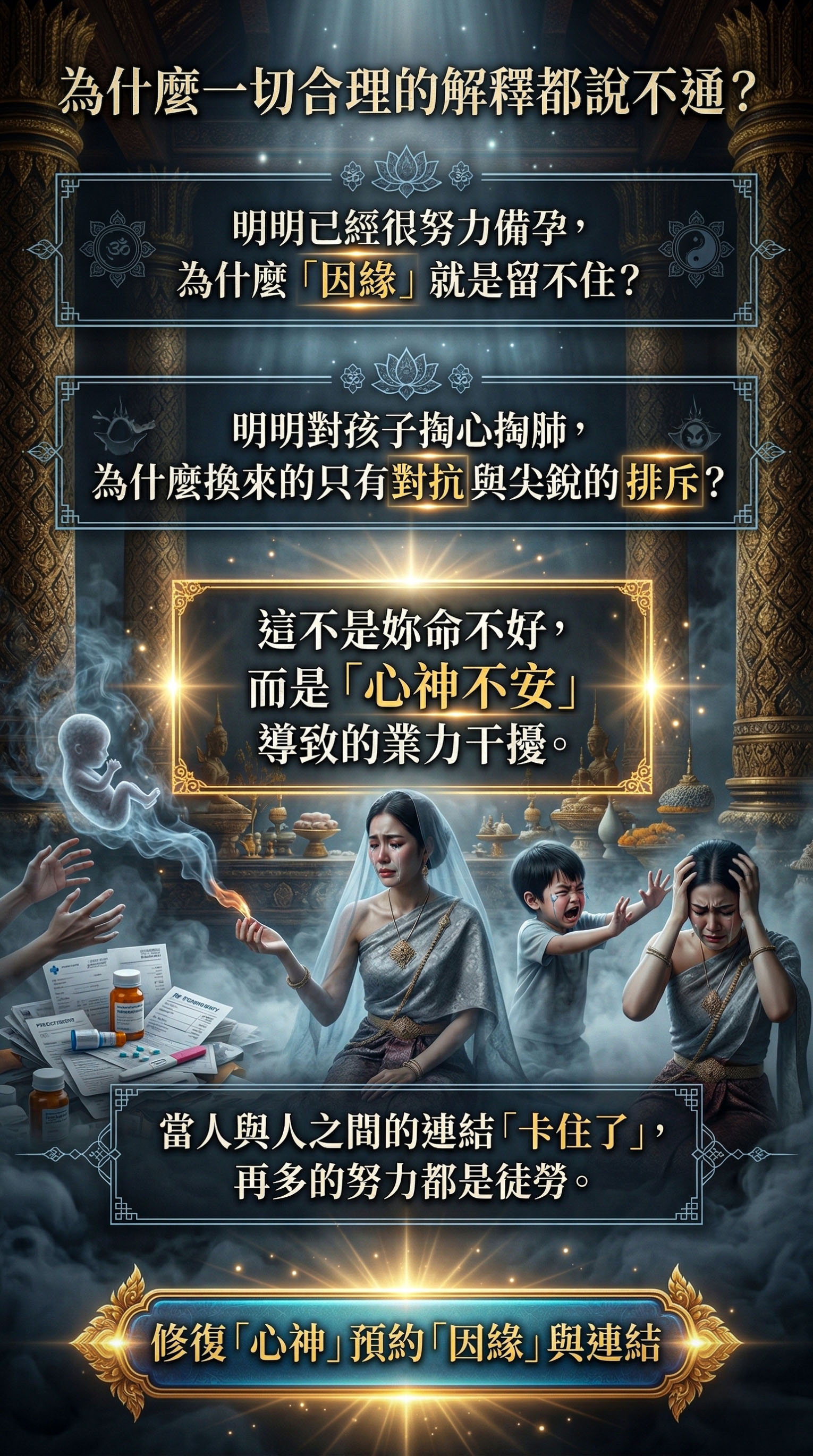 開運NOW-火焰藥師佛ｘ求子實現組 產品說明