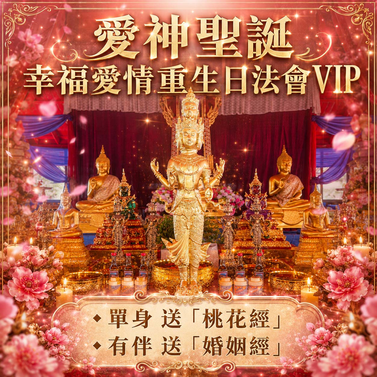泰幸福-【愛神聖誕】幸福愛情重生日法會vip