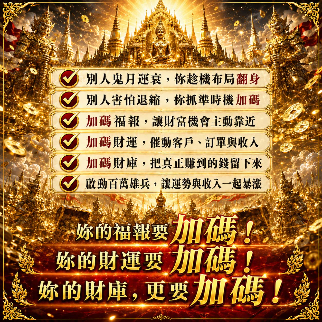 開運NOW-【萬鬼納富】塔拱寺萬鬼聚財・十倍翻身大法會