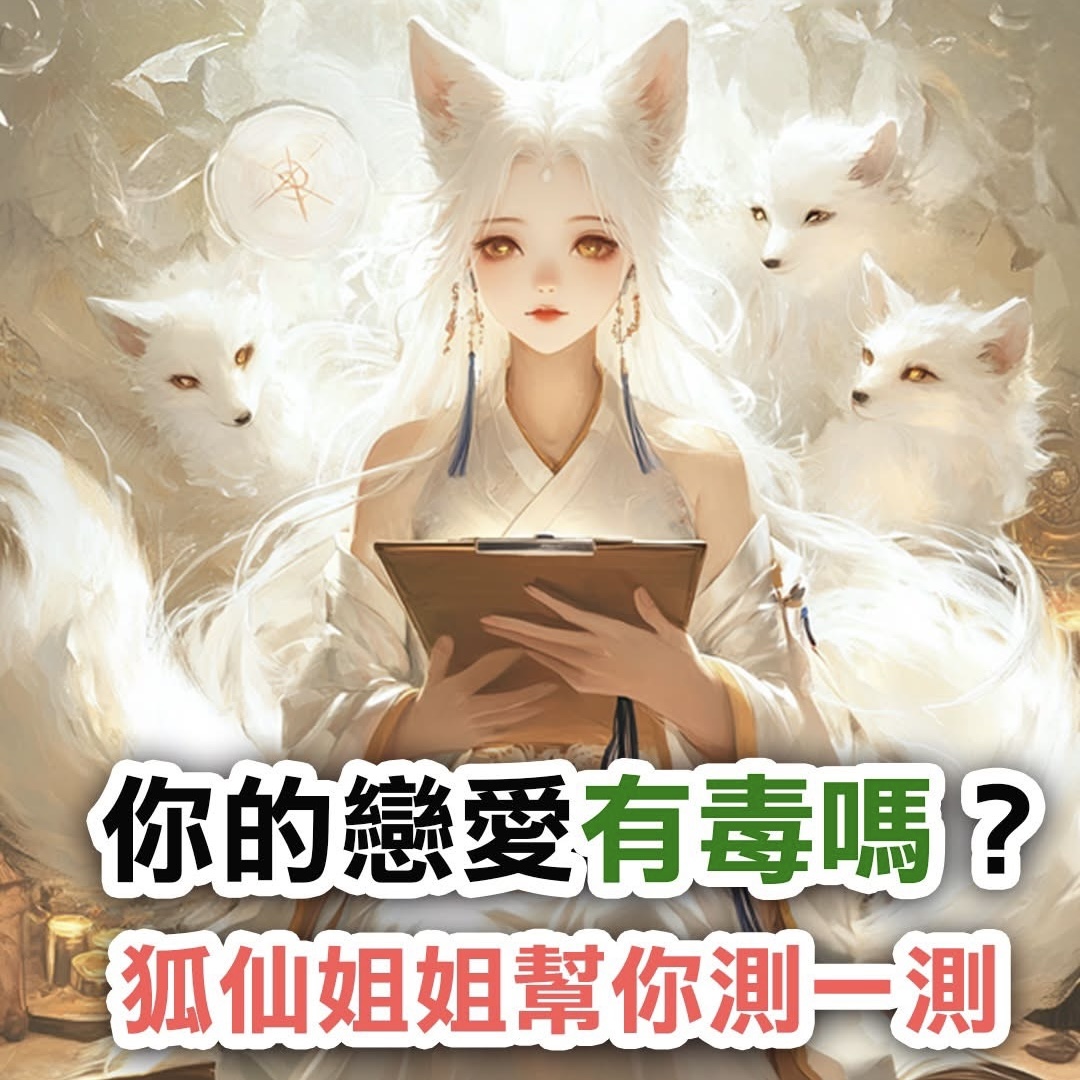 你是在談戀愛，還是在被爛桃花情感寄生？九尾狐仙姐姐幫你測一測