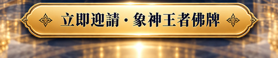 智慧天尊．象神王者佛牌