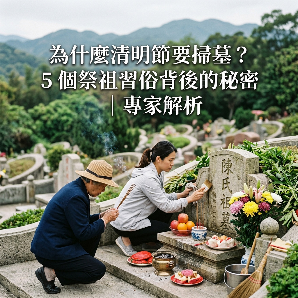 【泰好學】為什麼清明節要掃墓？5 個祭祖習俗背後的秘密｜專家解析