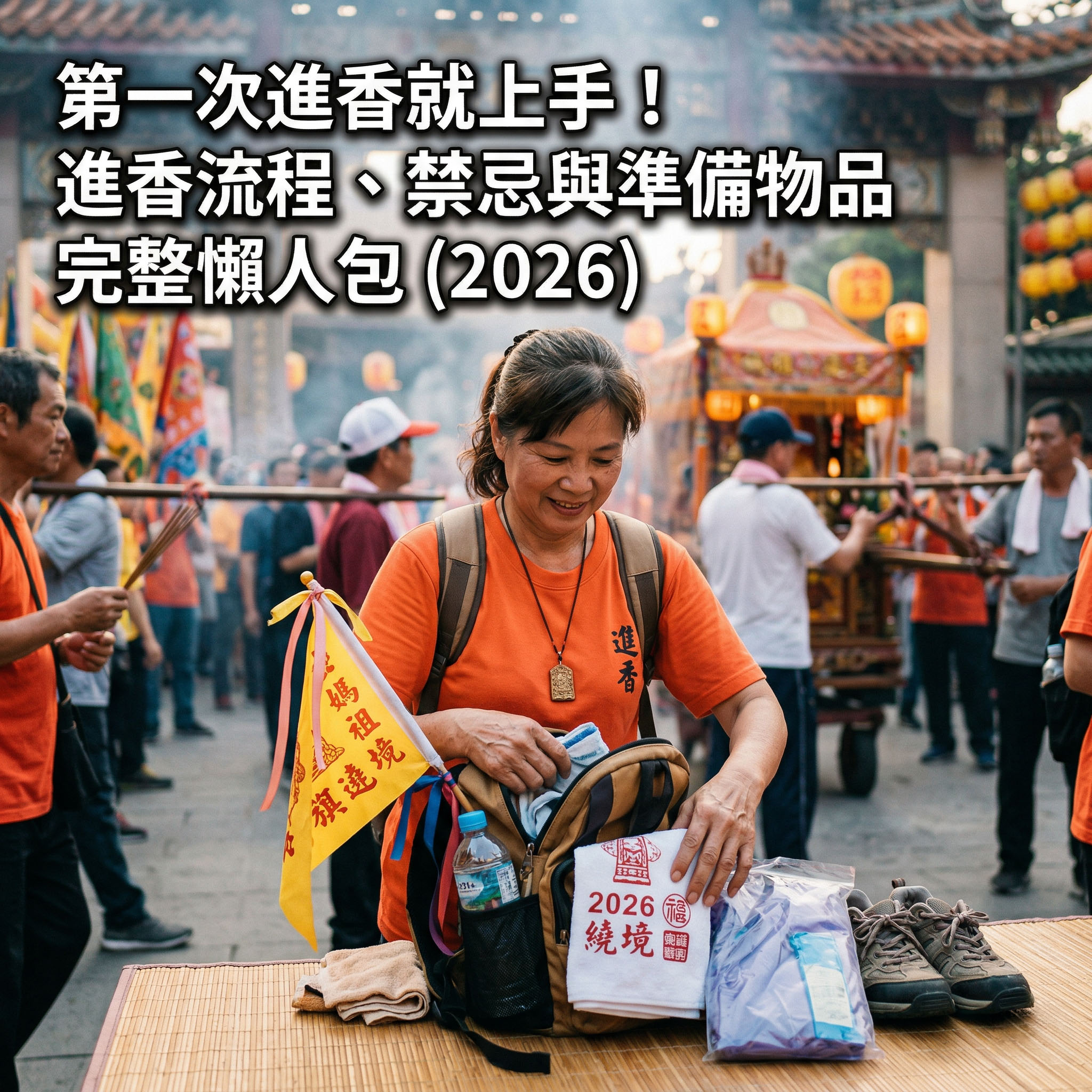 【泰好學】第一次進香就上手！進香流程、禁忌與準備物品完整懶人包（2026）