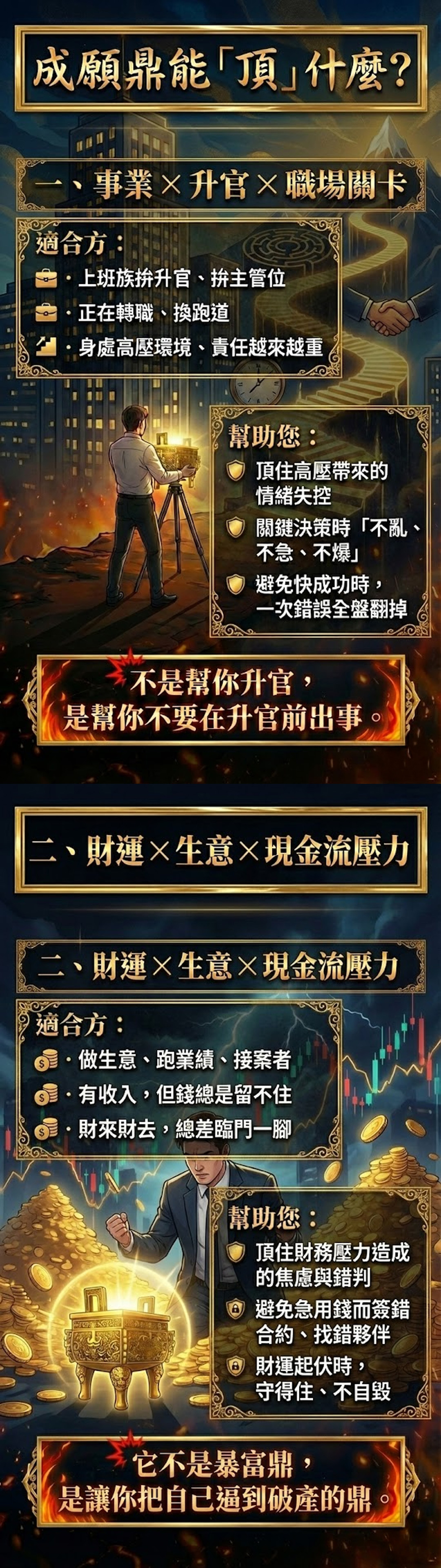 開運NOW-馬上成功・成願鼎 產品說明