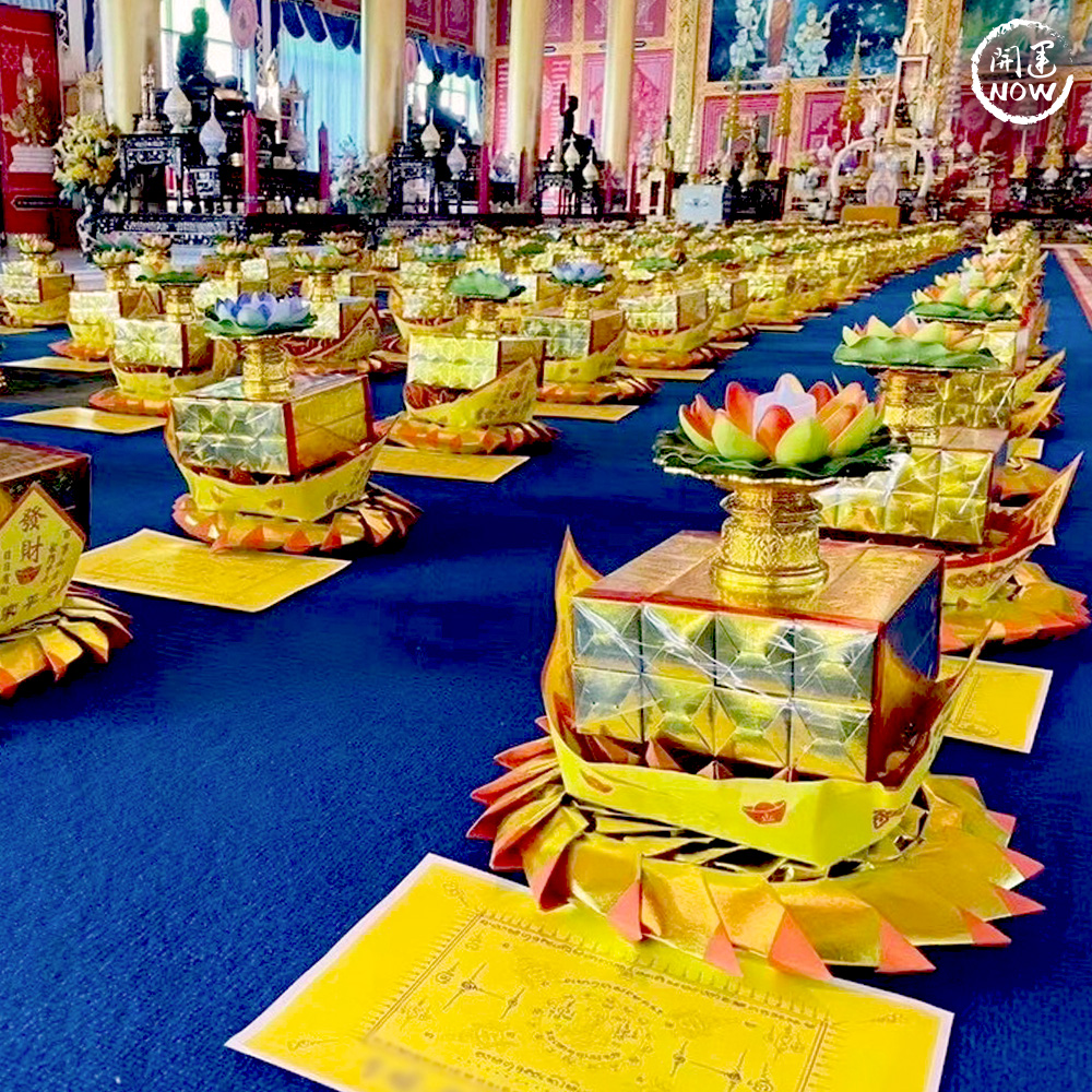 開運NOW-【星期一】泰流月・黃金掩面佛蠟燭＋補功德