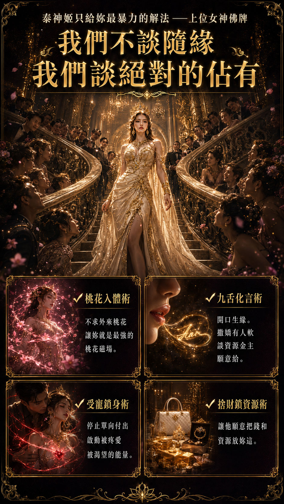 泰幸福-【女王氣場】上位女神佛牌-預購 產品說明