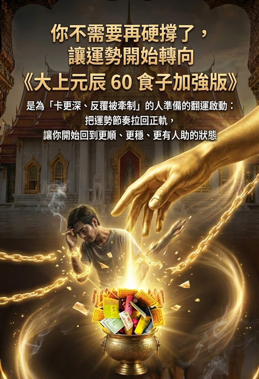 【神姬靈力】大上元辰翻轉轉運術(含60顆頂級煙供食子)