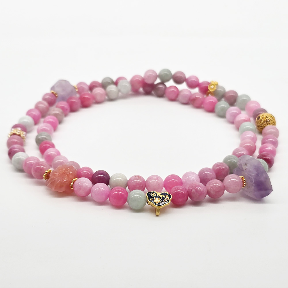 開運NOW-【七彩紅紋石如意佛牌鍊】 產品說明