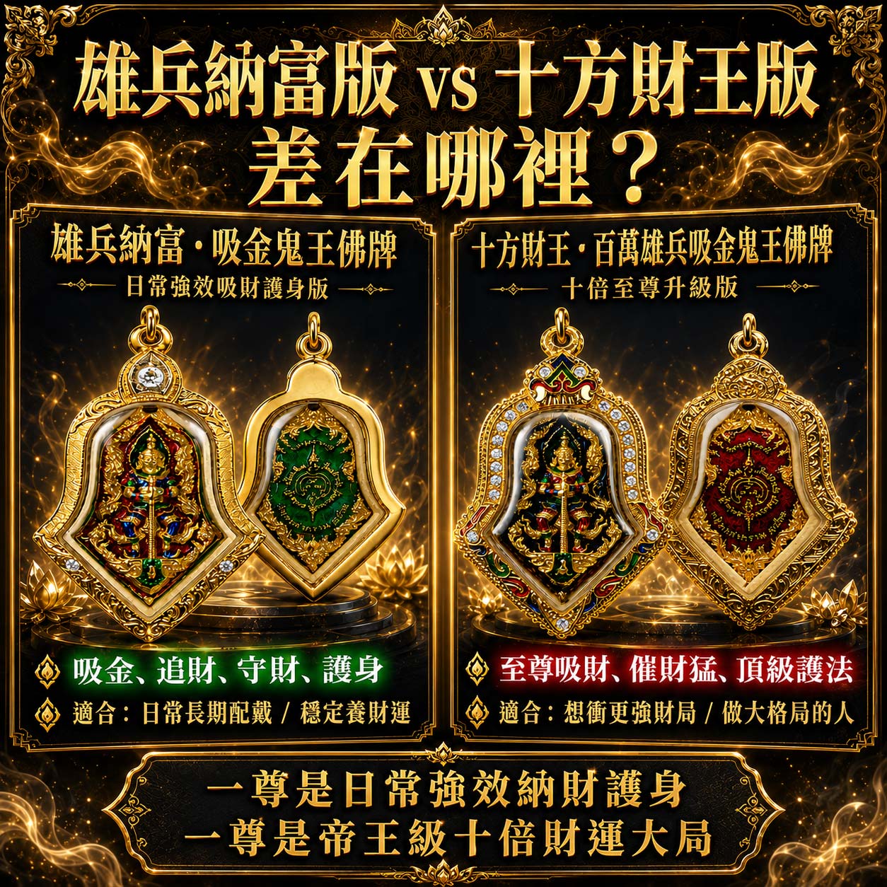 開運NOW-雄兵納富・吸金鬼王佛牌